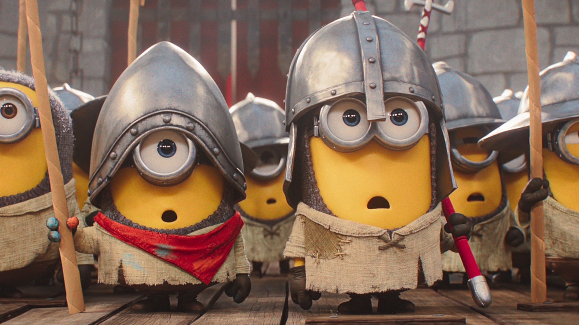 Fondo de película de Minions & Monsters