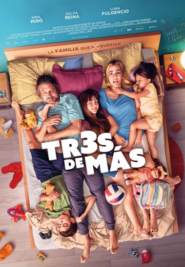 Póster de Tres de más