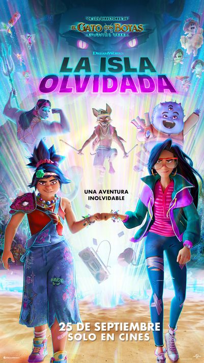 Póster de La isla olvidada