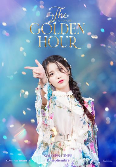 Póster de IU Concert: The Golden Hour sesión aniversario