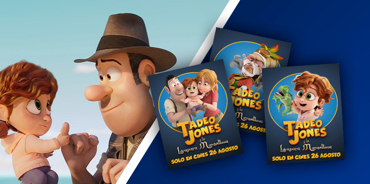 Tadeo Jones Y la Lámpara Maravillosa regalo fancard